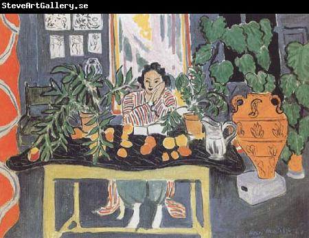 Henri Matisse Interior with an Etruscan Vase (mk35)